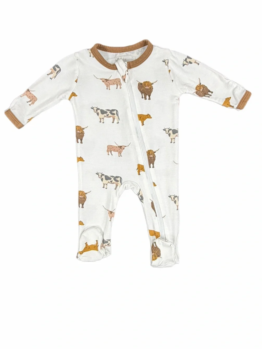 KYTE BABY Baby Boy Zippered Footie Bundle - Newborn
